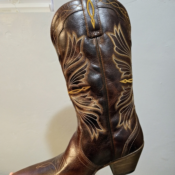 MYRA BAG WOMEN'S DOMINGOCEREZA WESTERN BOOTS - SNIP TOE size 8 - Picture 10 of 14